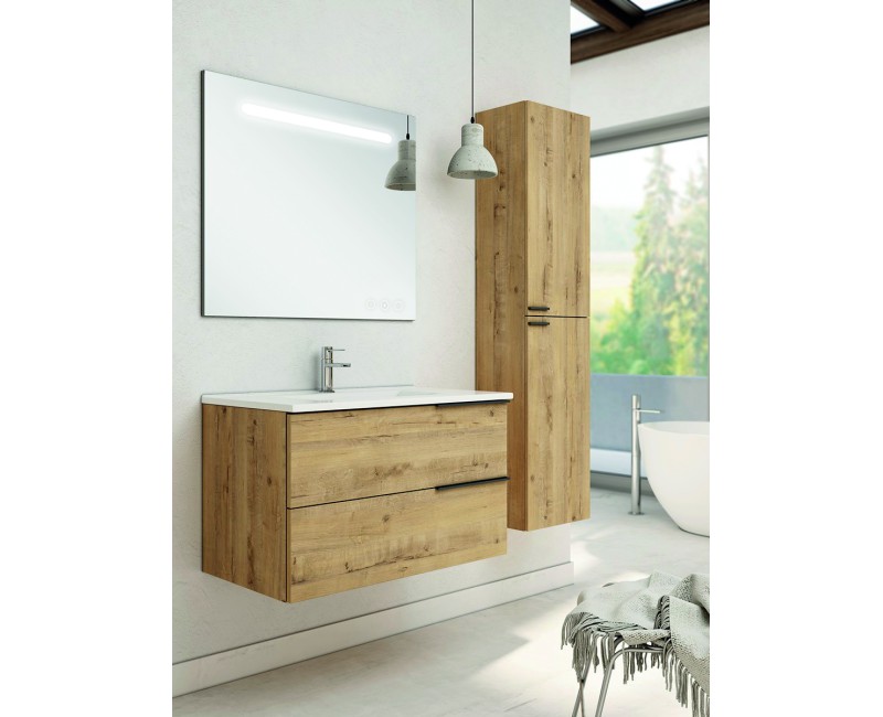 Augstais skapis OZE Celtic 350x1500x305mm Golden Oak