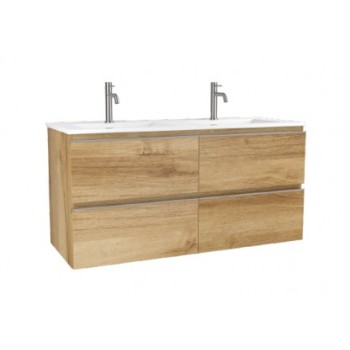 Vannas istabas skapītis OZE ar izlietni COME 1200mm Golden Oak