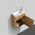 Шкафчик с раковиной OZE Deko 400мм Дуб Золотой Golden Oak