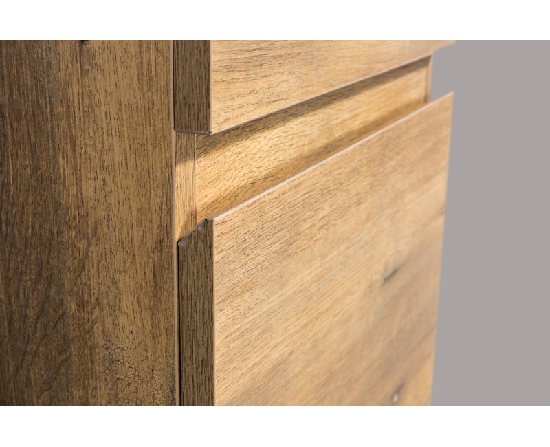 Шкафчик с раковиной OZE Deko 400мм Дуб Золотой Golden Oak