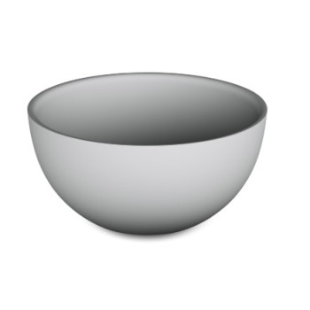 Praustuvas PAA DO SilkStone Ø 250mm matinė pilka