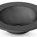 Izlietne PAA ROUND PLUS SilkStone Ø 560mm Grafīta