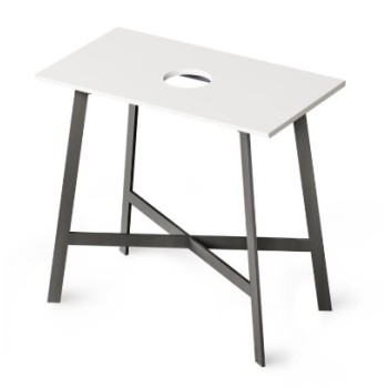 Izlietnes kājas PAA DECO MF ar SilkStone virsmu 800x450mm