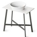 Ножки для Раковины PAA DECO MF с поверхностью SilkStone 800х450мм