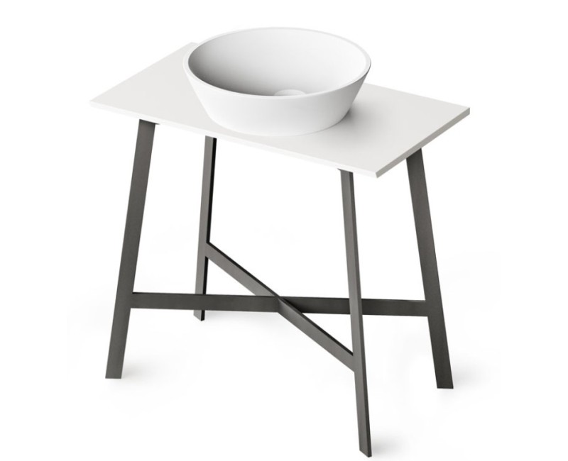 Ножки для Раковины PAA DECO MF с поверхностью SilkStone 800х450мм