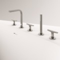 Vanna Paa DECO CORNER A SilkStone 1600x1270mm Balta