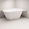 Vanna Paa DECO CORNER A SilkStone 1600x1270mm Balta
