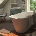 Vanna Paa DECO SHAPE SIilkStone 1750-2500x800-1300mm Balta