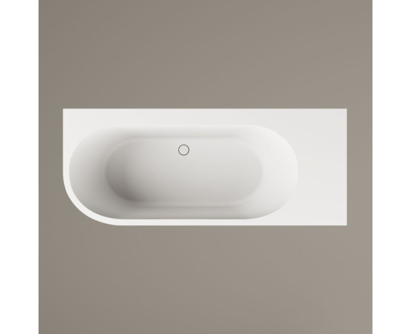Vanna Paa DECO SHAPE RE A SilkStone 1700-2000x725mm Balta