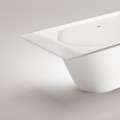 Vanna Paa DECO SHAPE RE D SilkStone 1700-2000x725mm Balta