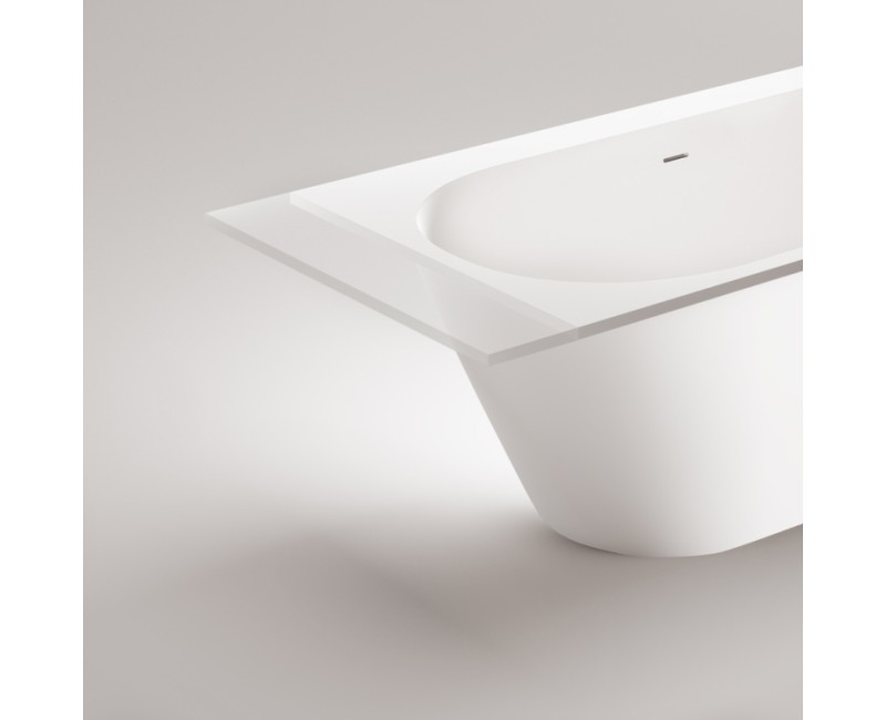 Vanna Paa DECO SHAPE RE D SilkStone 1700-2000x725mm Balta
