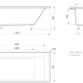 Vanna Paa INFINITY SilkStone 1795x795mm Balta