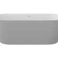 Vanna Ravak FREEDOM O TEC 1700x770mm Balta/smoke grey / Izplūde Balta