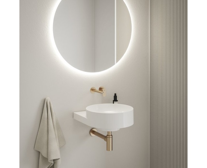 Sifons izlietnei Ravak rose gold brushed