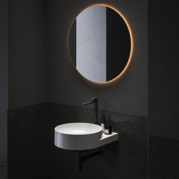 Vannas istabas izlietnes maisītājs Ravak Eleganta EL 015.20BLM Wash. tap 335 mm Melns Matēts