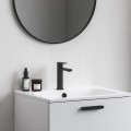 Izlietnes maisītājs Ravak Chrome CR II 014.20BL 175 mm melns