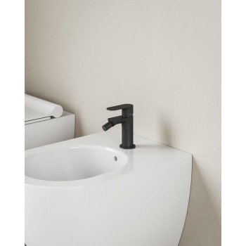 Bidė maišytuvas Ravak Chrome CR II 056.20BL 135 mm, Juodas