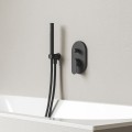 Смеситель для душа Ravak Chrome CR II 065.20BL.O2.RB070 Undersplash (предназначен для R-box) черный