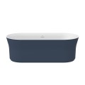 Vanna Ravak YPSILON 1800x800mm Akrila Balta/deepsea blue  / Balta izplūde