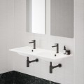 Vannas istabas izlietne Ravak Chrome 1200 Slim Dubultā balta