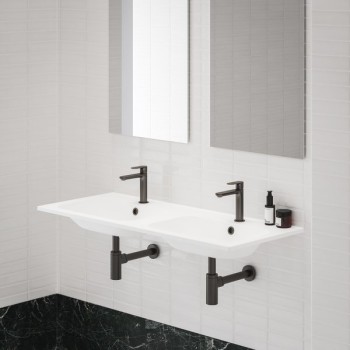 Vannas istabas izlietne Ravak Chrome 1200 Slim Dubultā balta