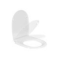 Tualetes pods Sanindusa Aveiro Rimfree ar Soft Close vāku, Balts