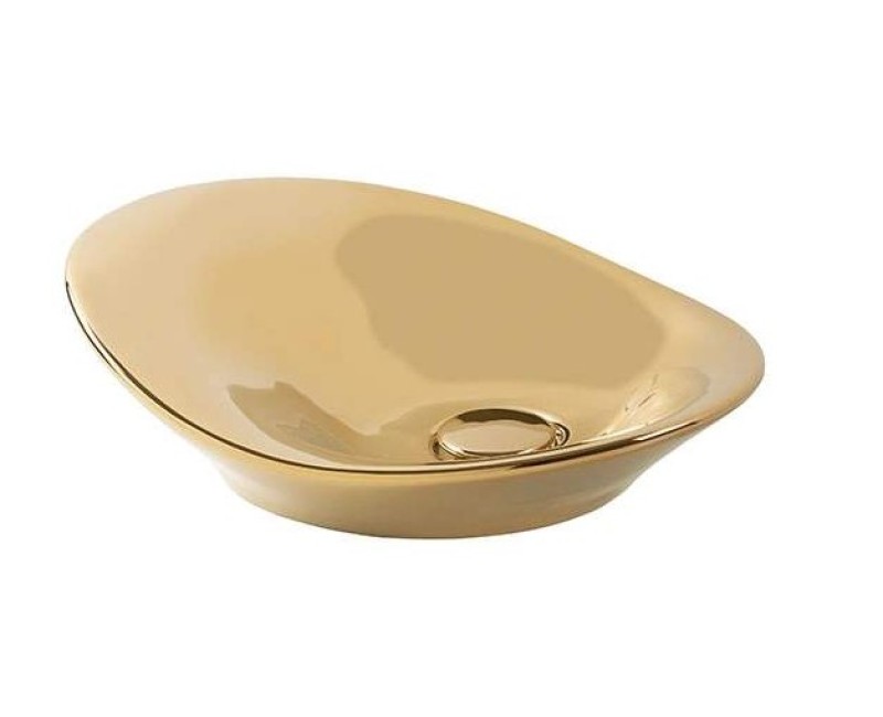 Раковина для ванной Sanindusa MORFYS Gold