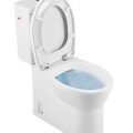 Tualetes pods Sanindusa Easy Rimfree ar Soft Close vāku , Balts
