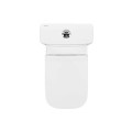 Tualetes pods Sanindusa Look Rimfree ar Soft Close Easyclip vāku, Balts