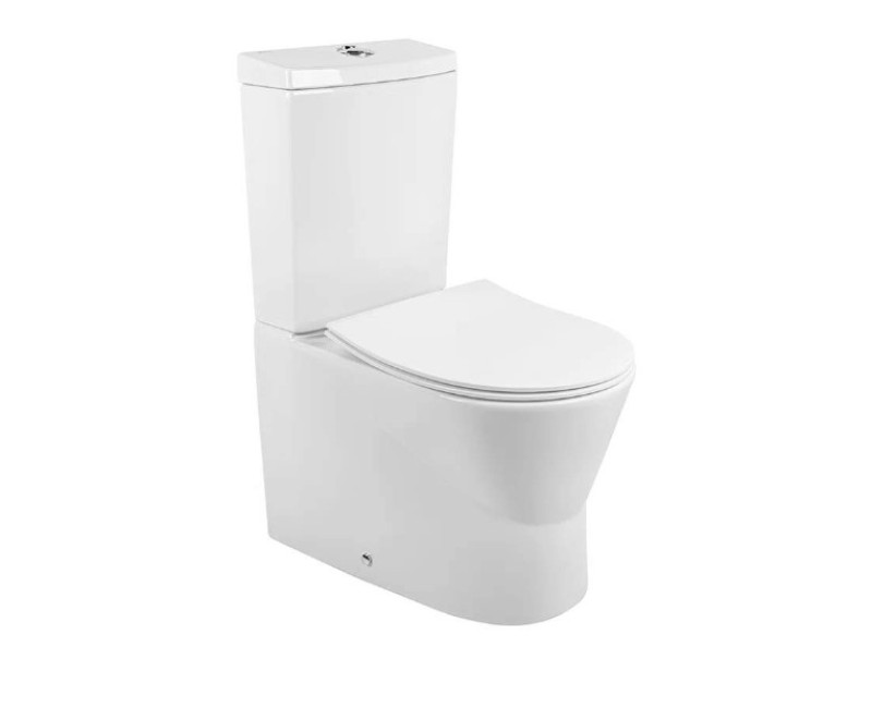 Унитаз Sanindusa Urb.y Rimfree с крышкой Soft Close Easyclip, Белый