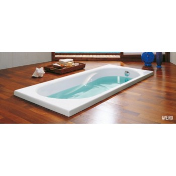 Vanna Sanindusa Aveiro Akrila 170x75cm Balta