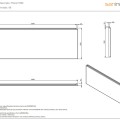 Ванна Sanindusa Vertice Панель 160 Белая