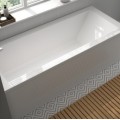 Vanna Sanindusa Vertice 150x70cm Balta