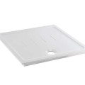 Sanindusa Waterline dušo padėklas, 90x90x7.3 cm, keramika, balta, 107500004