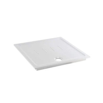 Dušas paliktnis Sanindusa Waterline, 90x90x7.3 cm, keramika, balts, 107500004