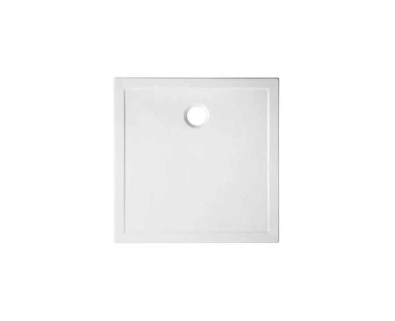 Sanindusa StepIn dušo padėklas, 80x80x3.5 cm, keramika, balta, 107520004