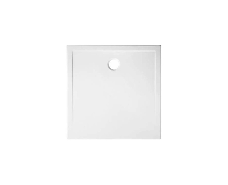 Dušo padėklas Sanindusa StepIn, 90x90x3 cm, keramika, balta, 107530004