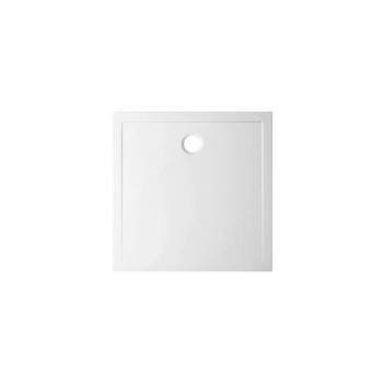 Dušas paliktnis Sanindusa StepIn Anti-Slip, 90x90x3 cm, keramika, balts, 107530004AD