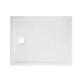 Dušas paliktnis Sanindusa StepIn Anti-Slip, 100x80x3 cm, keramika, balts, 107542004AD