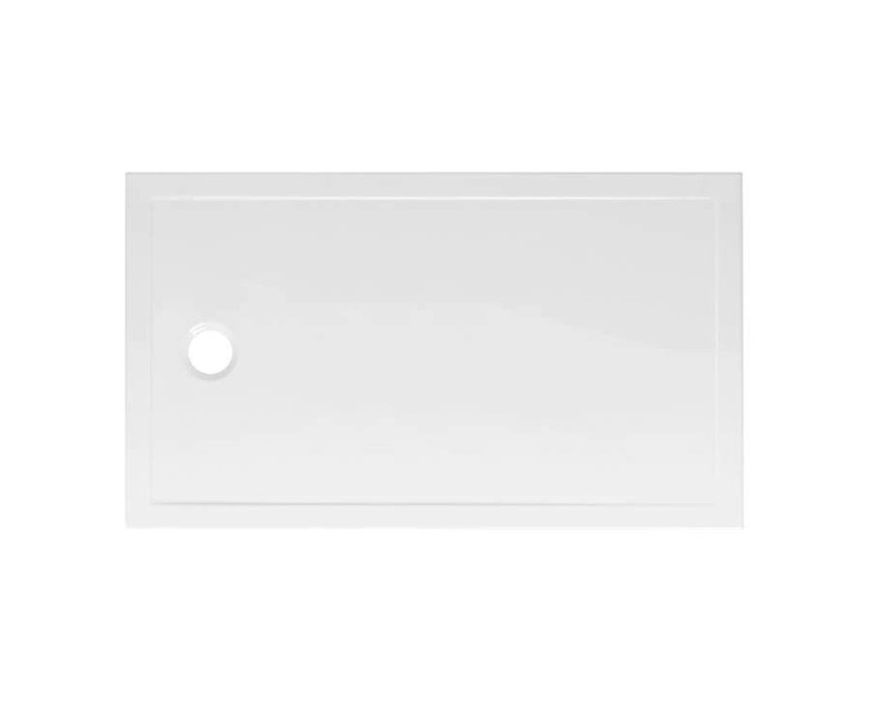 Душевой поддон Sanindusa StepIn, 120x80x3 см, керамика, белый, 107552004