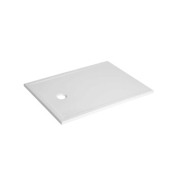 Dušas paliktnis Sanindusa StepIn Anti-Slip, 120x90x3 cm, keramika, balts, 107612004AD
