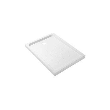 Душевой поддон Sanindusa Moraira Plus, 120x90x8 см, керамика, белый, 107832004
