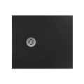 Душевой поддон Sanindusa Marina Plus, 100x90x3 см, Каменная масса, чёрный, 9610009006
