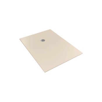 Душевой поддон Sanindusa Marina Plus, 120x90x3 см, Каменная масса, бежевый, 9612009002