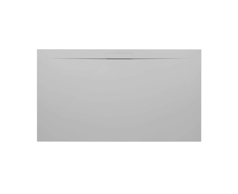 Dušo padėklas Sanindusa Marina Star, 80x80x3 cm, akmens masė, pilkas, 9708008003