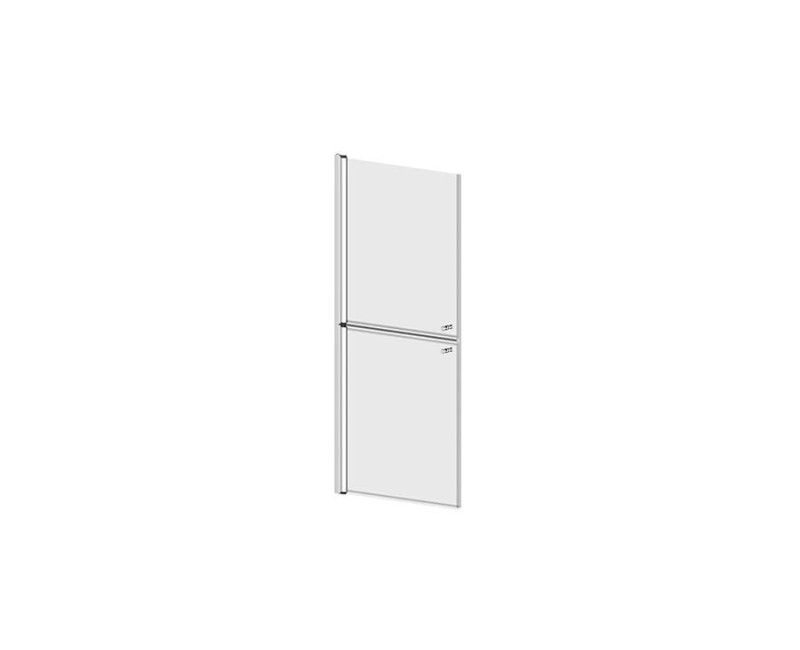 Dušas durvis Sanindusa Wccare 120x185 personām ar kustību ierobežojumiem, 8919100011