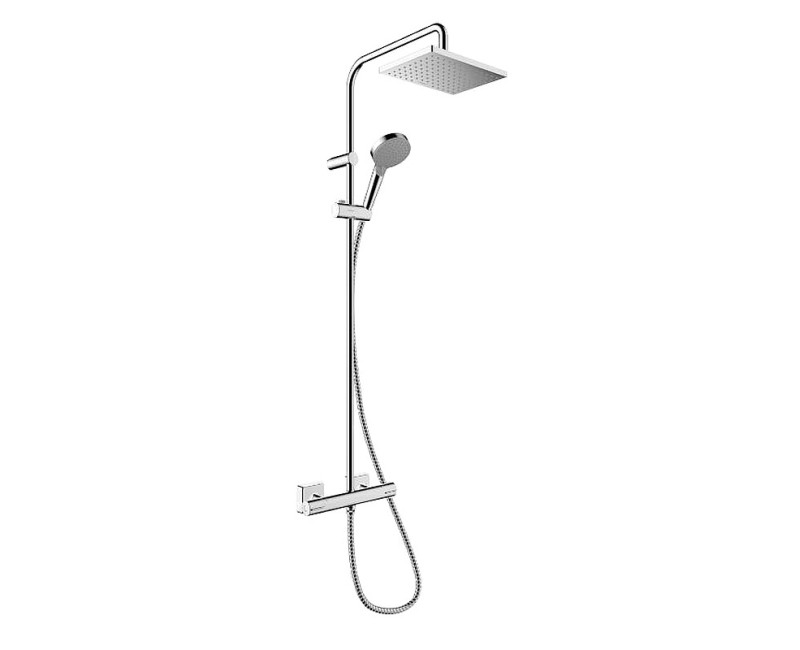 Dušo sistema Hansgrohe Vernis Shape 230 I, su termostatu Chromuota