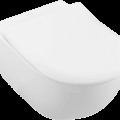 Pakabinamas tualeto puodas Villeroy & Boch Subway 2.0 komplektas, su DirectFlush, baltas, CeramicPlus, su dangčiu