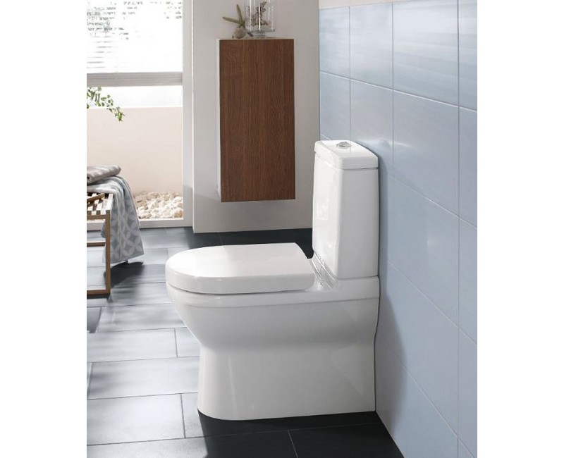 Основание унитаза Villeroy&Boch  O.Novo, слив горизонтальный, белый