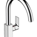 Virtuvinis kranas Hansgrohe Vernis Shape M35 210, su pasukamu snapu, chromas